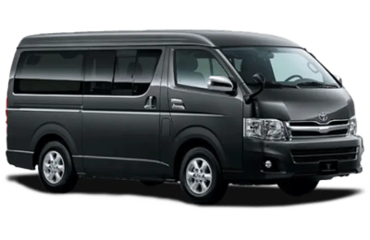 Sewa Toyota Hiace tanah baru